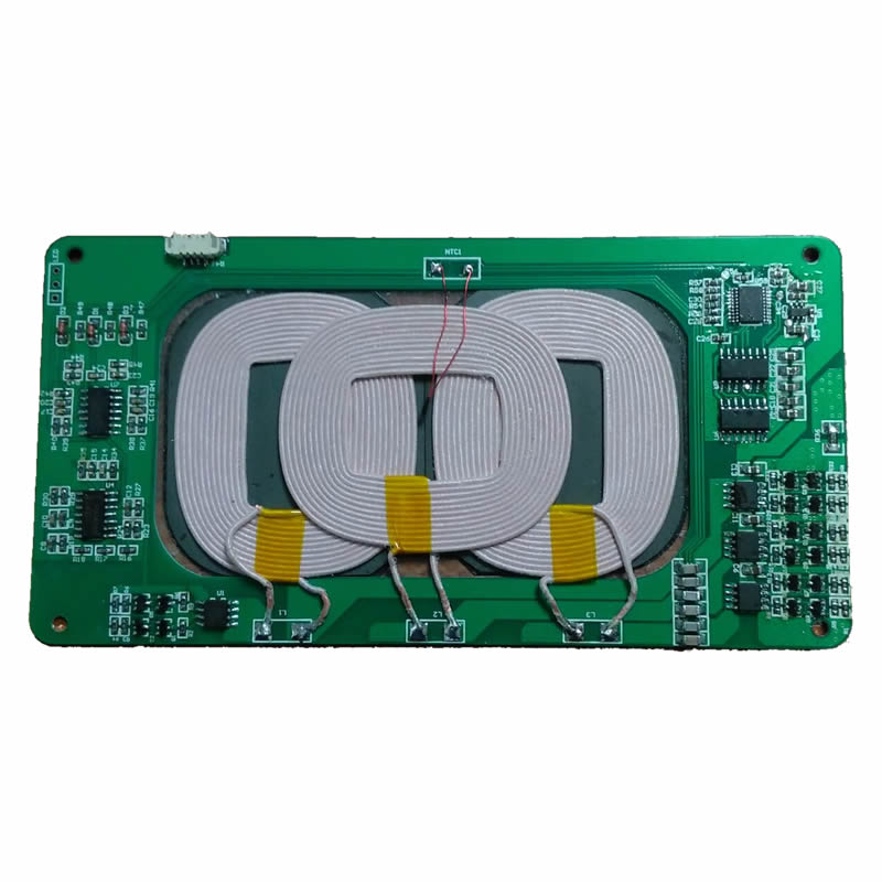 3 coils wireless charger module
